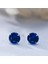 7'li Paket 2,5 mm - 8 mm Arası Gümüş Hakiki Veya Yaratıcı Renkli Zirkon Küpe, Sevgililer Günü, Anneler Günü ve Doğum Günü Hediyesi (Kraliyet Mavisi) (Yurt Dışından) 1