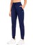 Kadın Polar Astarlı Pantolon Suya Dayanıklı Eşofman Altı Yüksek Bel Termal Joggers Kış Koşu Yürüyüş Cepler, Mavi, X-Large (Yurt Dışından) 1