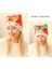 Paket Noel Şapka Karikatür Şapka Noel Kostüm Partisi ve Tatil Etkinliği Için Lüks Peluş Şapka (Kahverengi Flanel Şapka) (Yurt Dışından) 3