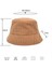 2pack Unisex Kış Sıcak Kadife Kadife Kova Şapka Nervürlü Düz Renk Balıkçı Cap-A (Yurt Dışından) 4