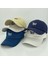 Şapka Bayanlar Retro Takım Tarzı Mektup Nakış Rahat Moda Basit Beyzbol Şapkası Erkekler (Lacivert) (Yurt Dışından) 2