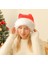 Paket Noel Şapka Karikatür Şapka Noel Kostüm Partisi ve Tatil Etkinliği Için Lüks Peluş Şapka (Kırmızı Kar Tanesi Peluş Şapka) (Yurt Dışından) 4