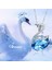 Romantik Sevgililer Yeni Yıl Hediyesi Mücevher Kolye, Kristal Kolye Kolye Takı Kadınlar Için Birthstone Kolye Kadınlar Için, Kuğu (Yurt Dışından) 2