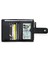 Blocking Card Holder Wallet For Women Pu Leather Organizer Zipper Coin Purse Bifold Small Clutch---Black (Yurt Dışından) 4