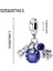 Avekı Bilezikler Için 925 Ayar Gümüş Charm Avrupa Bilezikler Için Nazar Seyahat Dangle Charms Kolye Kolye Boncuk Takı Hediye Kadın Genç Kızlar Için, Galaxy Charm (Yurt Dışından) 4