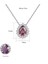925 Ayar Gümüş Kristal Kolye Kolye 6.50 Ct Armut Şekli Taş Birthstone Kadınlar Için (Yurt Dışından) 2