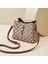 Moda Çantalar Kadın Moda ve Çok Yönlü Kadın Omuz Çantası Büyük Kapasiteli Retro Baskı Crossbody Çanta (Yurt Dışından) 4