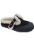 Birkenstock Kadın Ayakkabısı, Kalın Tabanlı Tüylü Ayakkabı, Lazy Casual, Bağcıksız, Burnu Açık, Pamuklu Ayakkabı (Yurt Dışından) 1
