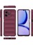 Realme C53 Için Yumuşak Tpu Kaymaz Telefon Kılıfı - Koyu Kırmızı (Yurt Dışından) 3