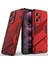 Xiaomi Poco X5 Pro /redmi Note 12 Pro 5g Için Sert Pc Tpu Hibrit Düşme Önleyici Stand Telefon Kılıfı - Kırmızı (Yurt Dışından) 1
