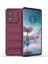 Motorola Edge 40 Neo Için Yumuşak Tpu Kaymaz Telefon Kılıfı - Koyu Kırmızı (Yurt Dışından) 2