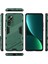 Xiaomi 12 Pro Için Sert Pc Tpu Hibrit Düşme Önleyici Stand Telefon Kılıfı - Yeşil (Yurt Dışından) 2
