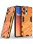 Xiaomi Redmi 12 /note 12R/POCO M6 Pro 5g Için Sert Pc Tpu Hibrit Düşme Önleyici Stand Telefon Kılıfı - Turuncu (Yurt Dışından) 1