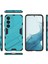 Samsung Galaxy S23 Için Sert Pc Tpu Hibrit Düşme Önleyici Stand Telefon Kılıfı - Mavi (Yurt Dışından) 2