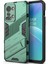 Oneplus Nord 2t Için Sert Pc Tpu Hibrit Düşme Önleyici Stand Telefon Kılıfı - Yeşil (Yurt Dışından) 3