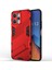 Xiaomi Redmi 12 /note 12R/POCO M6 Pro 5g Için Sert Pc Tpu Hibrit Düşme Önleyici Stand Telefon Kılıfı - Kırmızı (Yurt Dışından) 3