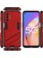 Oppo A54 5G/A74 5G/A93 5g/oneplus Nord N200 Için Sert Pc Tpu Hibrit Düşme Önleyici Stand Telefon Kılıfı - Kırmızı (Yurt Dışından) 2