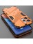 Xiaomi Redmi 12 /note 12R/POCO M6 Pro 5g Için Sert Pc Tpu Hibrit Düşme Önleyici Stand Telefon Kılıfı - Turuncu (Yurt Dışından) 5