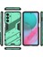 Samsung Galaxy M54 Için Sert Pc Tpu Hibrit Düşme Önleyici Stand Telefon Kılıfı - Yeşil (Yurt Dışından) 2