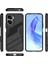 Honor 90 Lite 5g Için Sert Pc Tpu Hibrit Düşme Önleyici Stand Telefon Kılıfı - Siyah (Yurt Dışından) 2