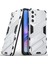 Samsung Galaxy A05S Için Sert Pc Tpu Hibrit Düşme Önleyici Stand Telefon Kılıfı - Beyaz (Yurt Dışından) 1