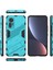 Xiaomi 12 Lite Için Sert Pc Tpu Hibrit Düşme Önleyici Stand Telefon Kılıfı - Mavi (Yurt Dışından) 2