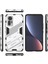 Xiaomi 12 Lite Için Sert Pc Tpu Hibrit Düşme Önleyici Stand Telefon Kılıfı - Beyaz (Yurt Dışından) 2