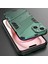 iPhone 15 Plus Için Sert Pc Tpu Hibrit Düşme Önleyici Stand Telefon Kılıfı - Yeşil (Yurt Dışından) 5