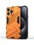 iPhone 15 Pro Max Için Sert Pc Tpu Hibrit Düşme Önleyici Stand Telefon Kılıfı - Turuncu (Yurt Dışından) 3