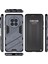 Huawei Mate 50 Için Sert Pc Tpu Hibrit Düşme Önleyici Stand Telefon Kılıfı - Gri (Yurt Dışından) 2