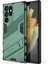 Samsung Galaxy S22 Ultra 5g Için Sert Pc Tpu Hibrit Düşme Önleyici Stand Telefon Kılıfı - Yeşil (Yurt Dışından) 3