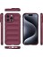 iPhone 15 Pro Max Için Yumuşak Tpu Kaymaz Telefon Kılıfı - Koyu Kırmızı (Yurt Dışından) 3