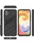 Samsung Galaxy A04E Için Sert Pc Tpu Hibrit Düşme Önleyici Stand Telefon Kılıfı - Siyah (Yurt Dışından) 2