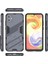 Samsung Galaxy A04E Için Sert Pc Tpu Hibrit Düşme Önleyici Stand Telefon Kılıfı - Gri (Yurt Dışından) 2