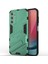 Samsung Galaxy A25 Için Sert Pc Tpu Hibrit Düşme Önleyici Stand Telefon Kılıfı - Yeşil (Yurt Dışından) 3