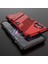 Xiaomi Poco F3 Gt /redmi K40 Gaming Için Sert Pc Tpu Hibrit Düşme Önleyici Stand Telefon Kılıfı - Kırmızı (Yurt Dışından) 5