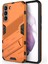 Samsung Galaxy S22+ 5g Için Sert Pc Tpu Hibrit Düşme Önleyici Stand Telefon Kılıfı - Turuncu (Yurt Dışından) 3