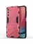 Samsung Galaxy A25 Için Sert Pc Tpu Hibrit Düşme Önleyici Stand Telefon Kılıfı - Sıcak Pembe (Yurt Dışından) 3