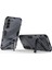 Samsung Galaxy S22+ 5g Için Sert Pc Tpu Hibrit Düşme Önleyici Stand Telefon Kılıfı - Gri (Yurt Dışından) 4