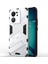 Xiaomi 13T/13T Pro/redmi K60 Ultra Için Sert Pc Tpu Hibrit Düşme Önleyici Stand Telefon Kılıfı - Beyaz (Yurt Dışından) 3