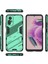 Xiaomi Redmi Note 12S 4g Için Sert Pc Tpu Hibrit Düşme Önleyici Stand Telefon Kılıfı - Yeşil (Yurt Dışından) 2