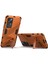 Xiaomi 12T/12T Pro/redmi K50 Ultra Için Sert Pc Tpu Hibrit Düşme Önleyici Stand Telefon Kılıfı - Turuncu (Yurt Dışından) 4