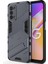 Oppo A54 5G/A74 5G/A93 5g/oneplus Nord N200 Için Sert Pc Tpu Hibrit Düşme Önleyici Stand Telefon Kılıfı - Gri (Yurt Dışından) 3
