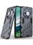 Huawei Mate 60 Pro/mate 60 Pro+ Için Sert Pc Tpu Hibrit Düşme Önleyici Stand Telefon Kılıfı - Gri (Yurt Dışından) 1