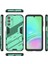 Samsung Galaxy A15 5g/4g Için Sert Pc Tpu Hibrit Düşme Önleyici Stand Telefon Kılıfı - Yeşil (Yurt Dışından) 2