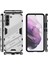 Samsung Galaxy S22+ 5g Için Sert Pc Tpu Hibrit Düşme Önleyici Stand Telefon Kılıfı - Beyaz (Yurt Dışından) 2
