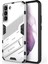 Samsung Galaxy S22+ 5g Için Sert Pc Tpu Hibrit Düşme Önleyici Stand Telefon Kılıfı - Beyaz (Yurt Dışından) 3