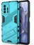 Xiaomi 11T / 11T Pro Için Sert Pc Tpu Hibrit Düşme Önleyici Stand Telefon Kılıfı - Mavi (Yurt Dışından) 3