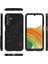 Samsung Galaxy A24 4g Için Sert Pc Tpu Hibrit Düşme Önleyici Stand Telefon Kılıfı - Siyah (Yurt Dışından) 2