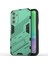 Samsung Galaxy A15 5g/4g Için Sert Pc Tpu Hibrit Düşme Önleyici Stand Telefon Kılıfı - Yeşil (Yurt Dışından) 3
